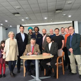 RUSS signs land agreement with Lewisham Council