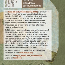 Please spread the word with RUSS’s new flyers!